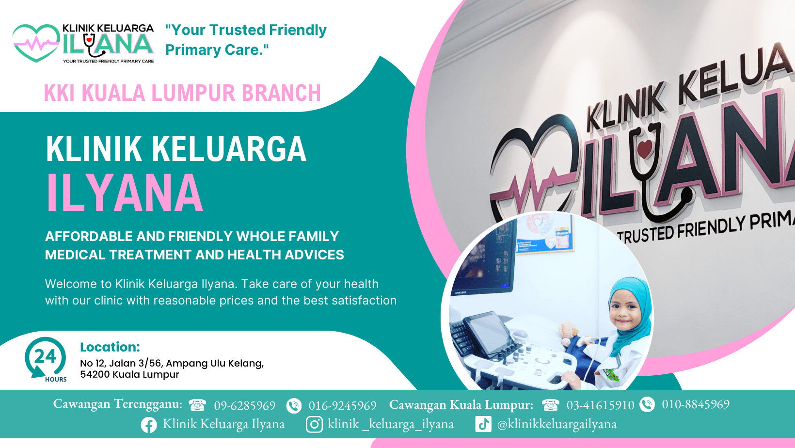 Klinik Keluarga Ilyana 24 Jam Kuala Lumpur
