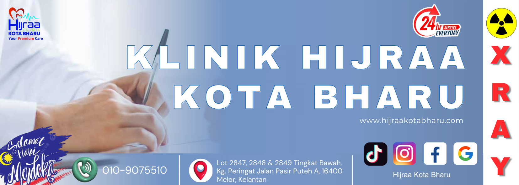 Klinik Perubatan Hijraa 24 Jam – Kota Bharu ( Peringat )