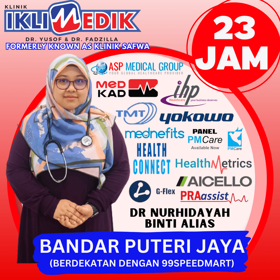 Klinik Perubatan Iklimedik Bpj 23 Jam (Dr Yusof & Dr Fadzilla)