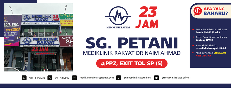Mediklinik Rakyat Dr Naim Ahmad Sungai Petani 24 Jam