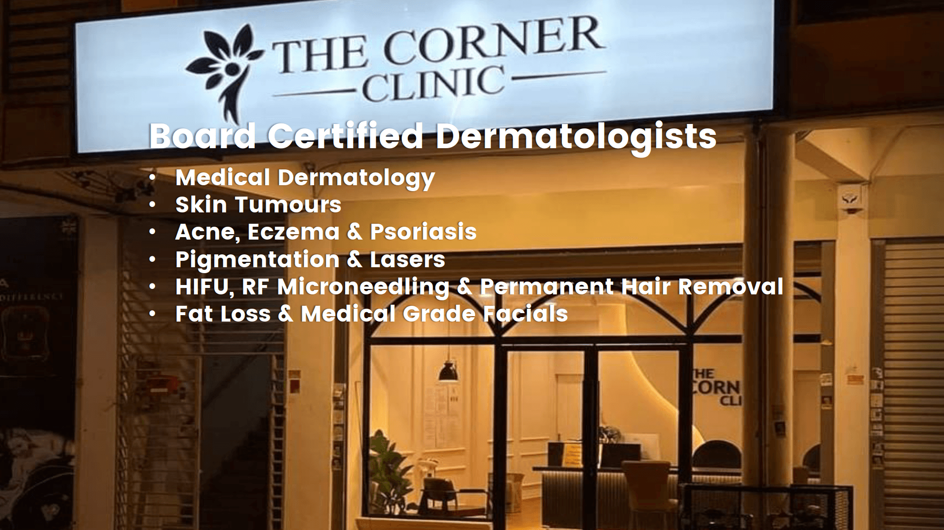 the Corner Skin Specialist Clinic (Dr Ruth Ling)