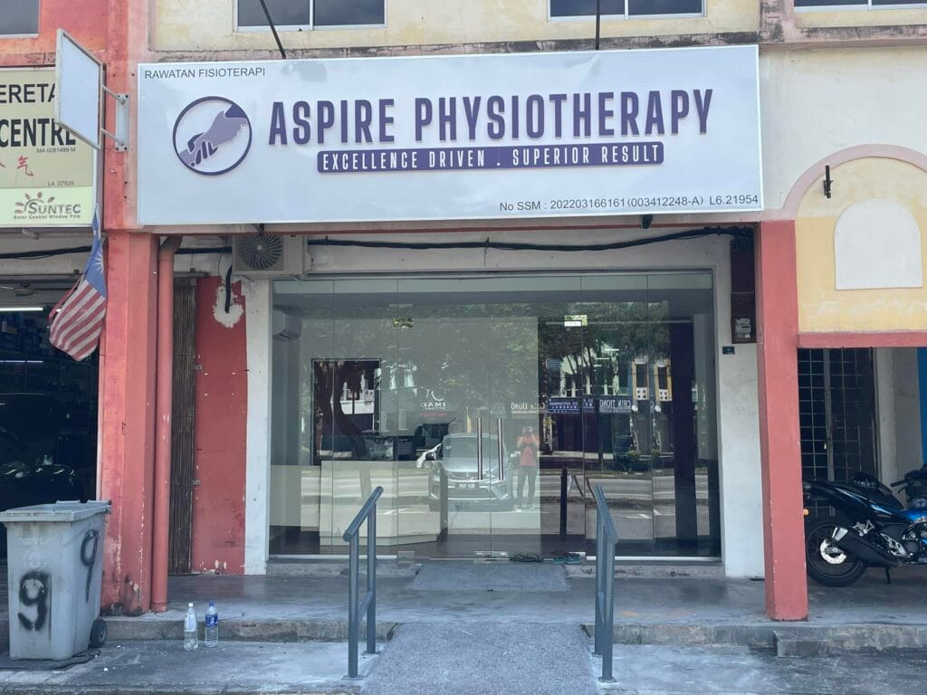 Aspire Physiotherapy Melaka premise and facilities
