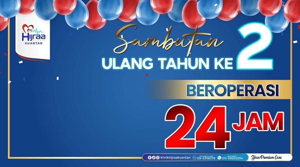 Klinik Perubatan Hijraa 24 Jam – Kuantan